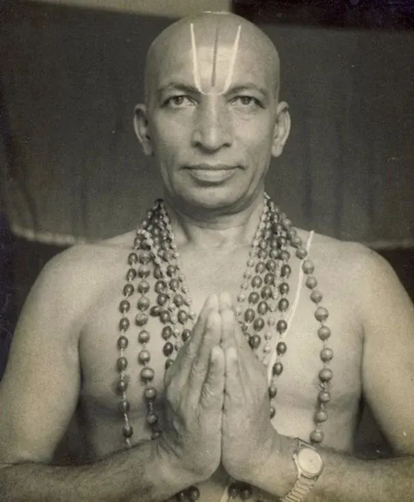 T. Krishnamacharya · fotografía original